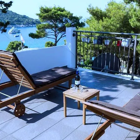 Ammos - One Bedroom With Shared Terrace And Sea View Mali Apartamento Saplunara